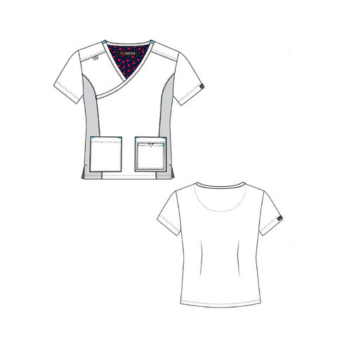 Koi Basics Katie Top - Navy