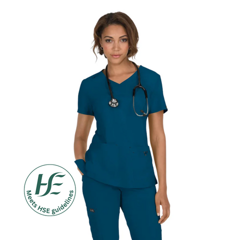 Koi Basics Katie Top Caribbean Blue