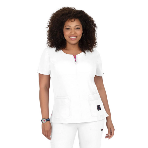 Koi Lite Serenity Top White
