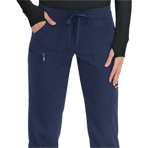 These Koi Peace Trousers combine style and performance, with 6 pockets including a zip pocket, and a lightweight, moisture-wicking fabric that keeps you cool and dry throughout the day.