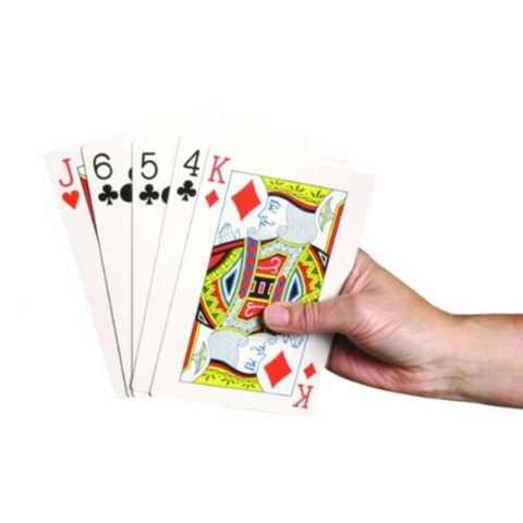 Large Face Playing Cards