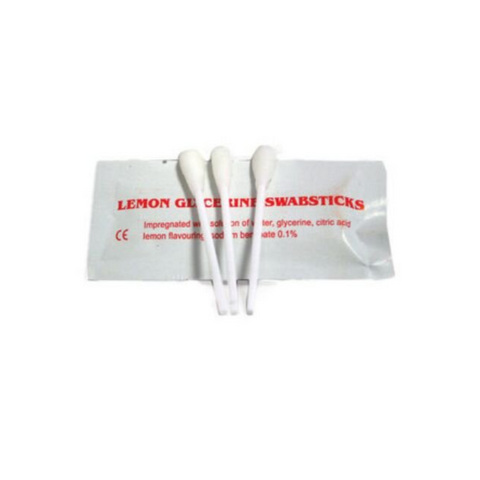 Lemon and Glycerine Swab Sticks