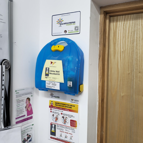 LifeVac Airway Clearing Device (Wall Mounted Kit)