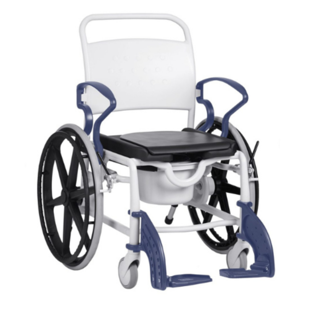Miami Self Propelled Shower Commode Wheelchair – Homecare Medical Shop