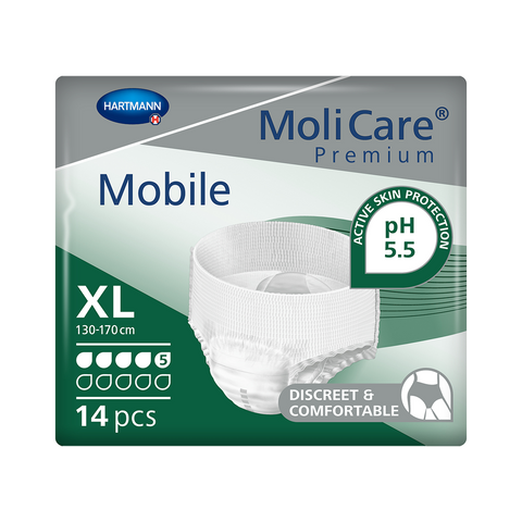 MoliCare Premium Mobile 5 Drops ExtraLarge - Pack of 14