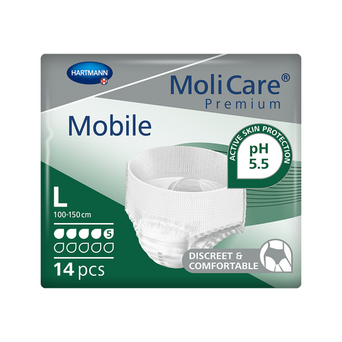 MoliCare Premium Mobile 5 Drops ExtraLarge - Pack of 14