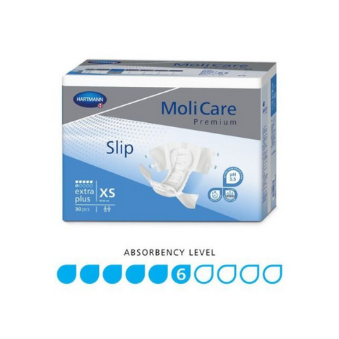 MoliCare Premium Slip 6 Drops 30 Pack