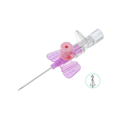 Butterfly needle 20G Pink - Pack of 50