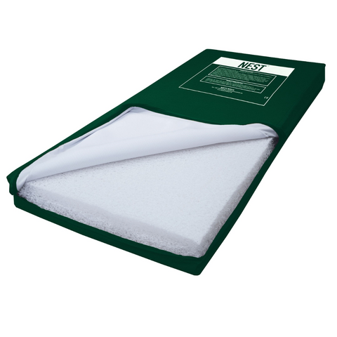 A high-quality medical pressure-relieving mattress with a durable, waterproof, and easy-to-clean cover, designed for hygiene and patient comfort."