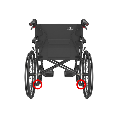 Icon 35 LX Self-Propelled Wheelchair Black
