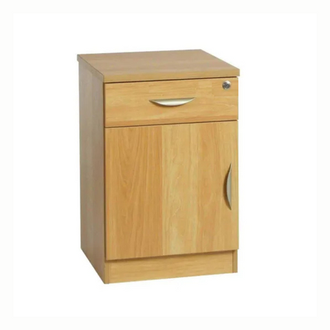 A reliable and functional bedside cabinet, perfect for keeping essentials tidy and within reach. 