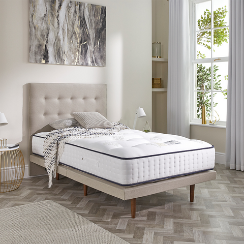 The Opera Natural 2500 Mattress with natural cotton and advanced pocket springs, providing a perfect balance of softness and support for a restful sleep experience.