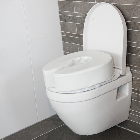 Padded Raised Toilet Seat