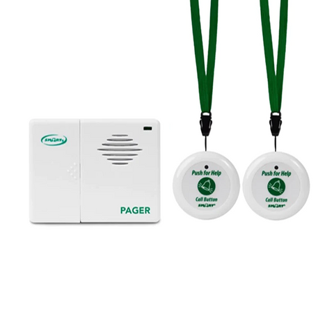 Patient Call Buttons with Pager