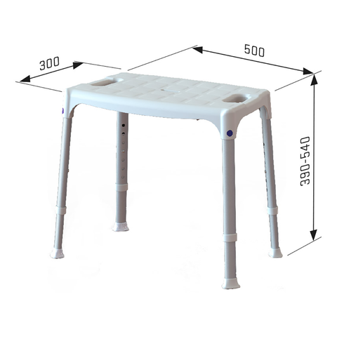 Quattro Height Adjustable Shower Seat
