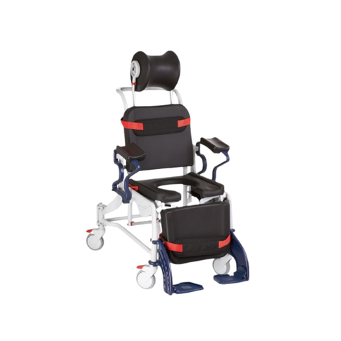 Phoenix Mobile Tilt-in-space Shower & Commode Chair 15