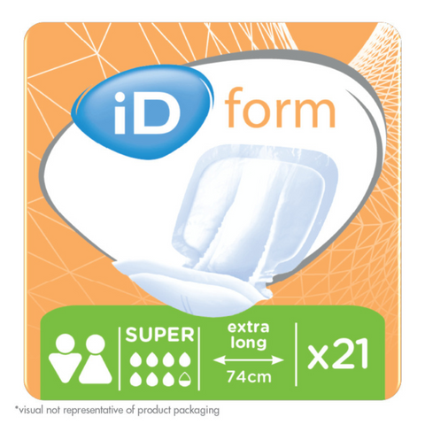 iD Form Extra Long (70cm) Pad - Super 21 Pack