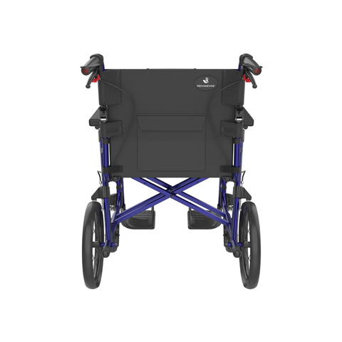 Icon 35 LX Transit Wheelchair Blue