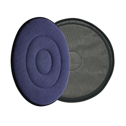 The front and the back of the swivel seat cushion, this is made from approximately 3 cm thick, soft padded fabric to ensure comfort during use.