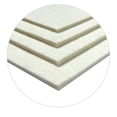 Semi-Compressed Felt Padding Sheets