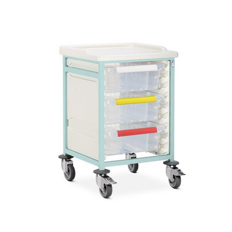 Single Column Trolley with 3 Trays
