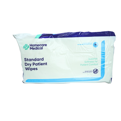Homecare Standard Dry Wipes 96 Pack