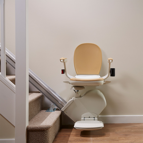Acorn 130 — the refined stairlift solution for straight staircase mobility.