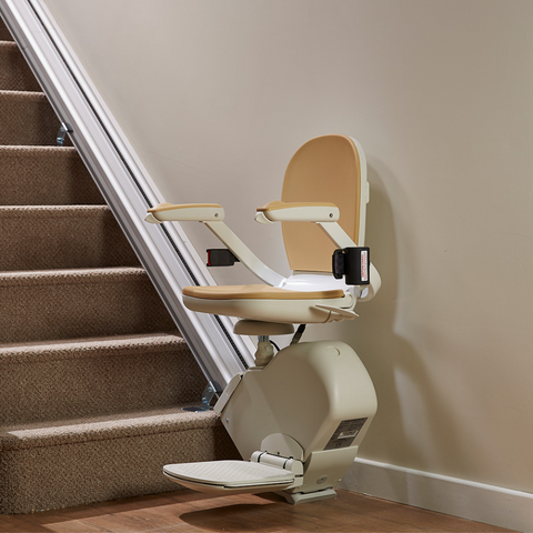 Advanced stairlift with precise control for smooth vertical movement.