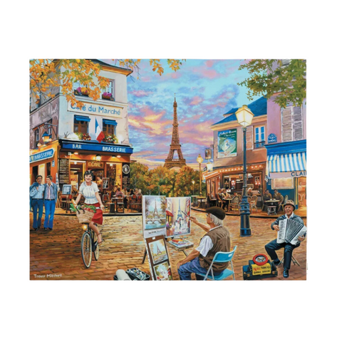 Sunset in Paris Jigsaw Puzzle