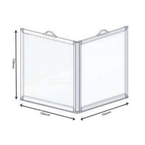 Two Panel Shower Screen