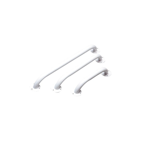 White Epoxy Steel Grab Rail