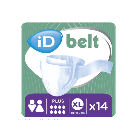 iD Belt Maxi Adult Belted Briefs Extra Large – 4 x 14 Pack