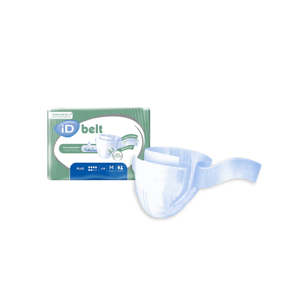 Ontex Id Expert Belt Plus Taille M Pack 14 - Protection Incontinence Adulte Anti-Fuite
