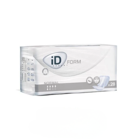iD Expert Form - Large Shaped Pads Normal 28 Pack