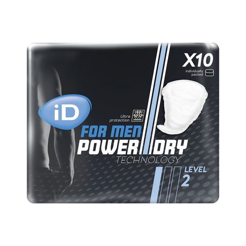 iD Pads for Men - Moderate 10 Pack