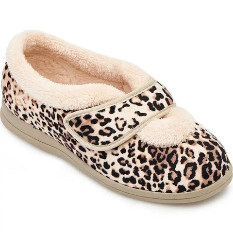 Cosyfeet Snuggly Slipper Leopard