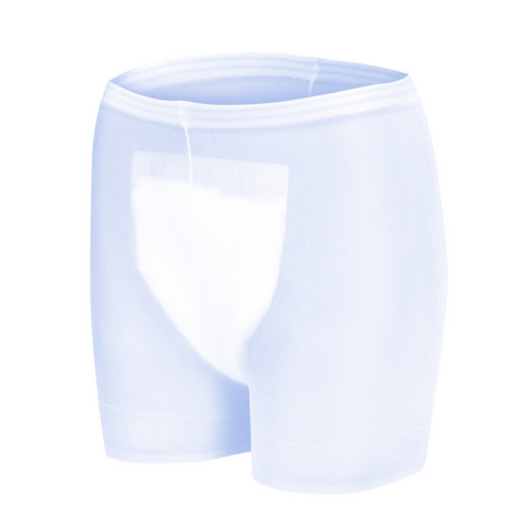 The iD Care Net Pants with Legs are crafted from soft fibres and double elastic Lycra to securely hold iD pads in place, minimizing leaks and maximizing comfort.