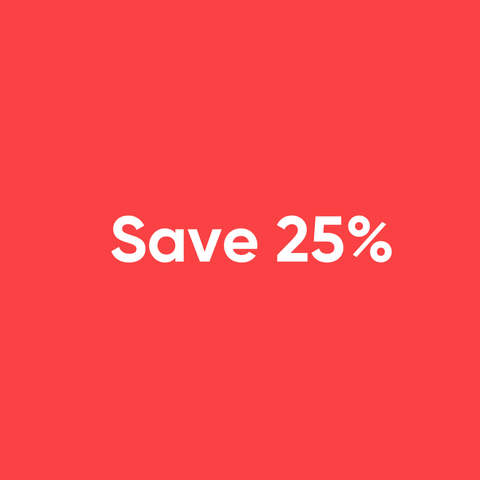 Save 25%