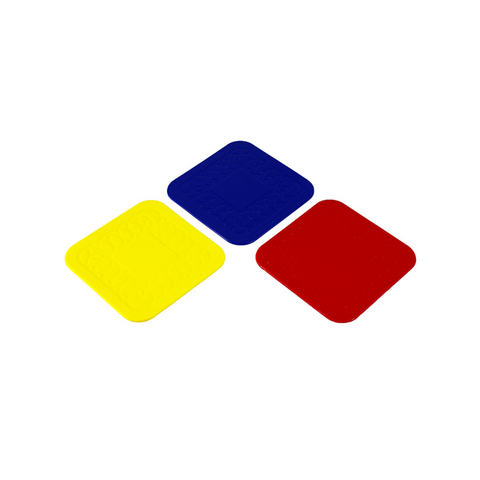 Tenura Non-Slip Square Coasters