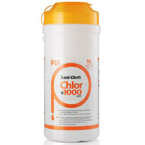 low lint chlorine wipes for cleaning and disinfecting surfaces.