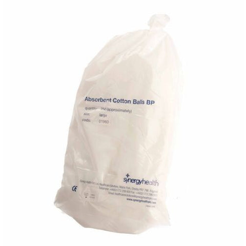 Soft and highly absorbent cotton wool balls made from 100% pure cotton.