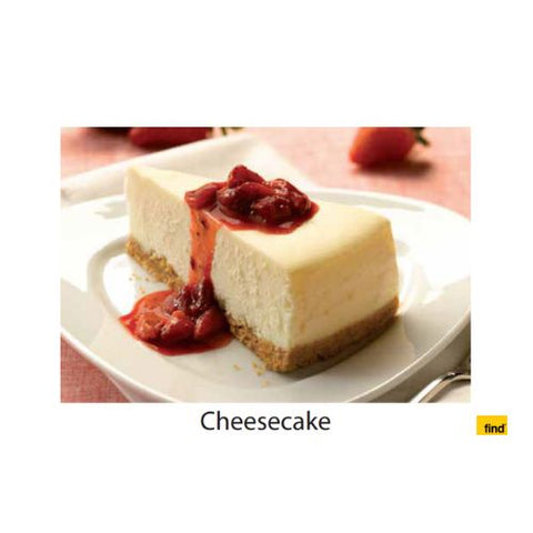 The Menu Food Cards are 105 x 148 mm in size and have a wipe clean surface both sides.