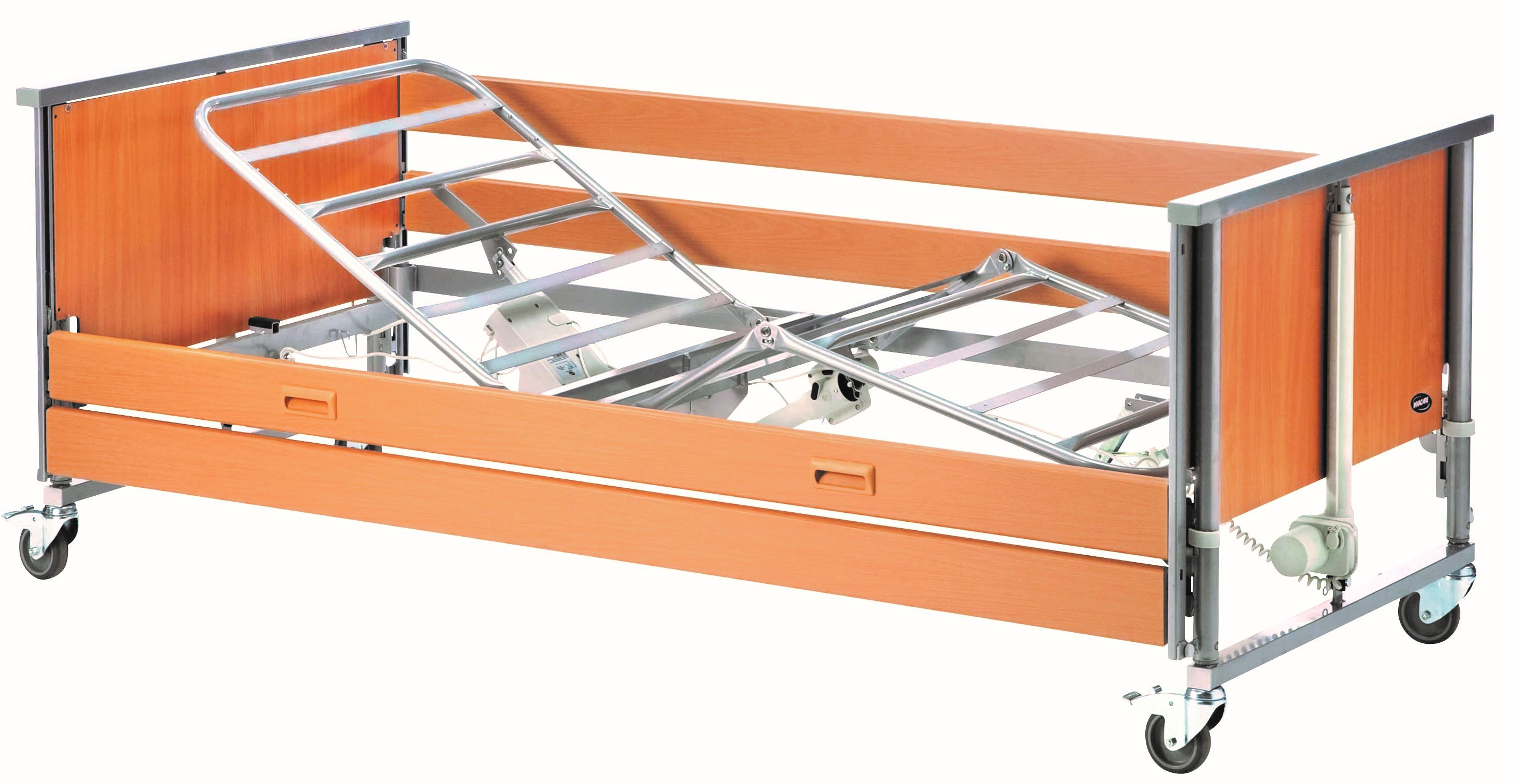The Medley Ergo Profiling Bed is available to hire at Homecare Medical