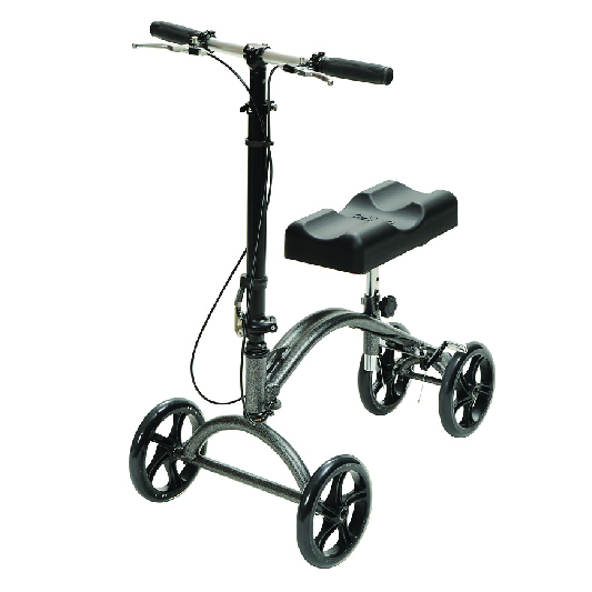 Homecare Medical have this black knee walker available to hire