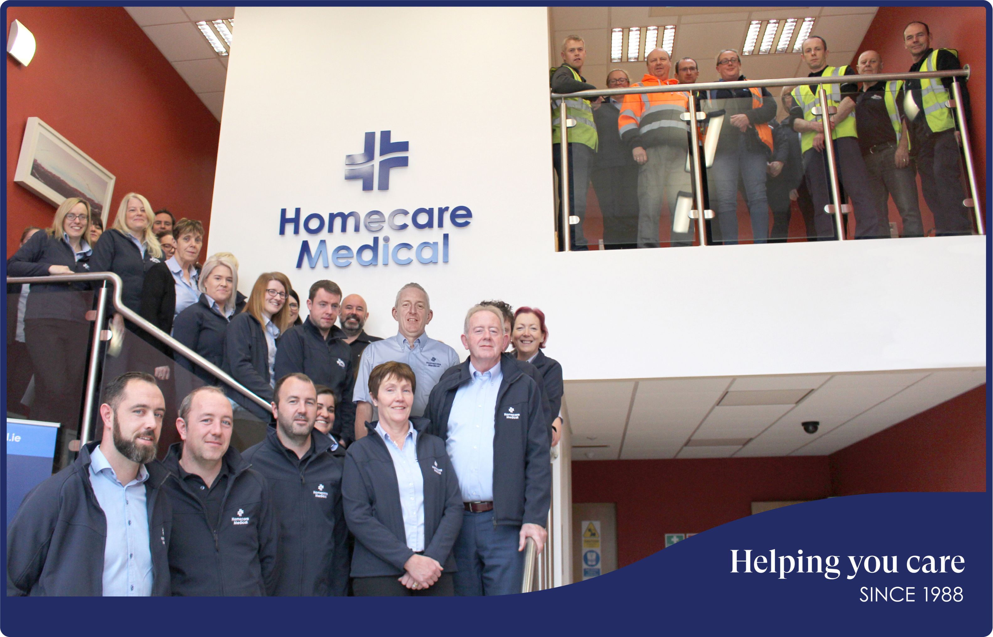 Meet the Homecare Medical team, where we have over 100 employees located all across Ireland
